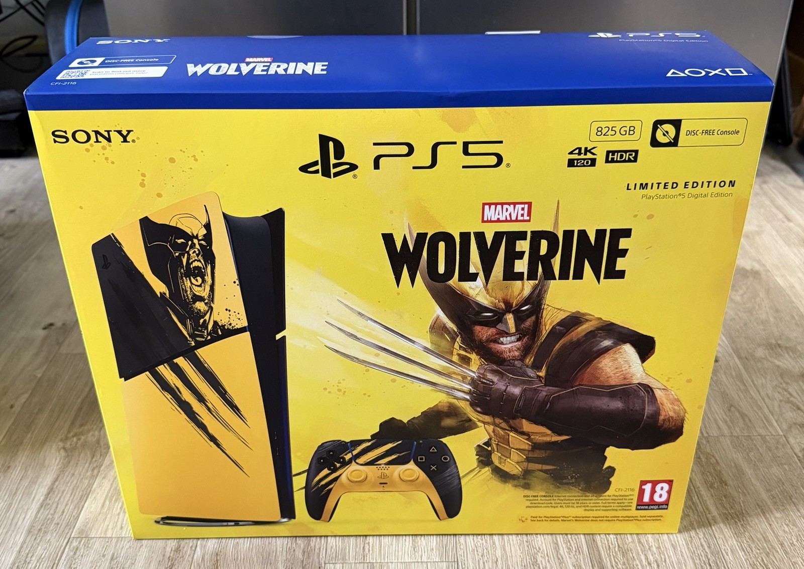 Sony PlayStation 5 PS5 Wolverine Edition 825GB Digital