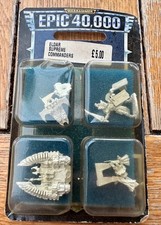 WARHAMMER EPIC 40000-ELDAR -SUPREME COMANDERS -MIP