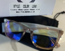 Gunnar Tindra Rose Latte Amber Reading Glasses 1.00 w/ Case NIB TIN-02401-1.0
