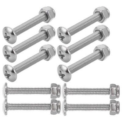 12 Sets Furniture Screw Binding Screws Bolts Foosball Hardware Table Fasteners