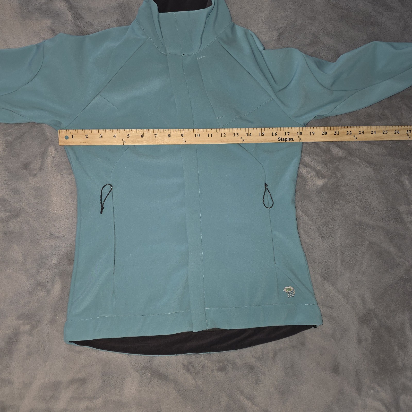 Mountain Hardware Softshell Aqua Teal Jacket Wome… - image 10