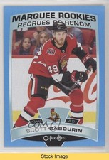 2019 Upper Deck O-Pee-Chee Update Marquee Rookies Blue Scott Sabourin READ 6am