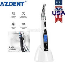 Wireless Dental LED Endo Motor 16:1 Contra Angle Handpiece Root Canal Treatment