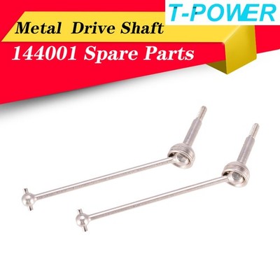 T-Power Antriebswelle Metallrad Dogbone Teile für Wltoys XK 144001 RC Car