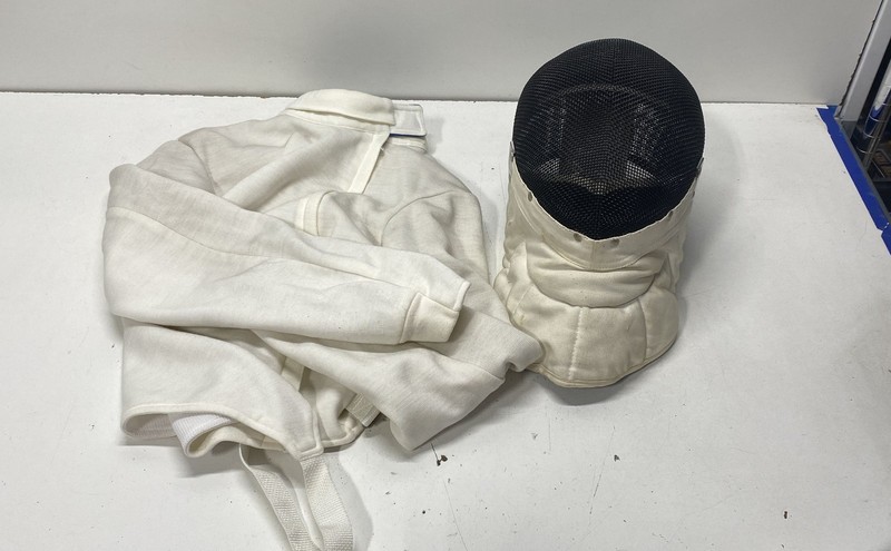 JL Fencing Mask Jacket & Glove Equipment Set Mixed Brands Lot 3 Items