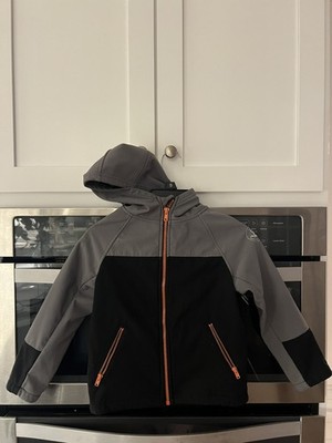 Body Glove Black & Gray Jacket With Hood Fleece Lined Size 5