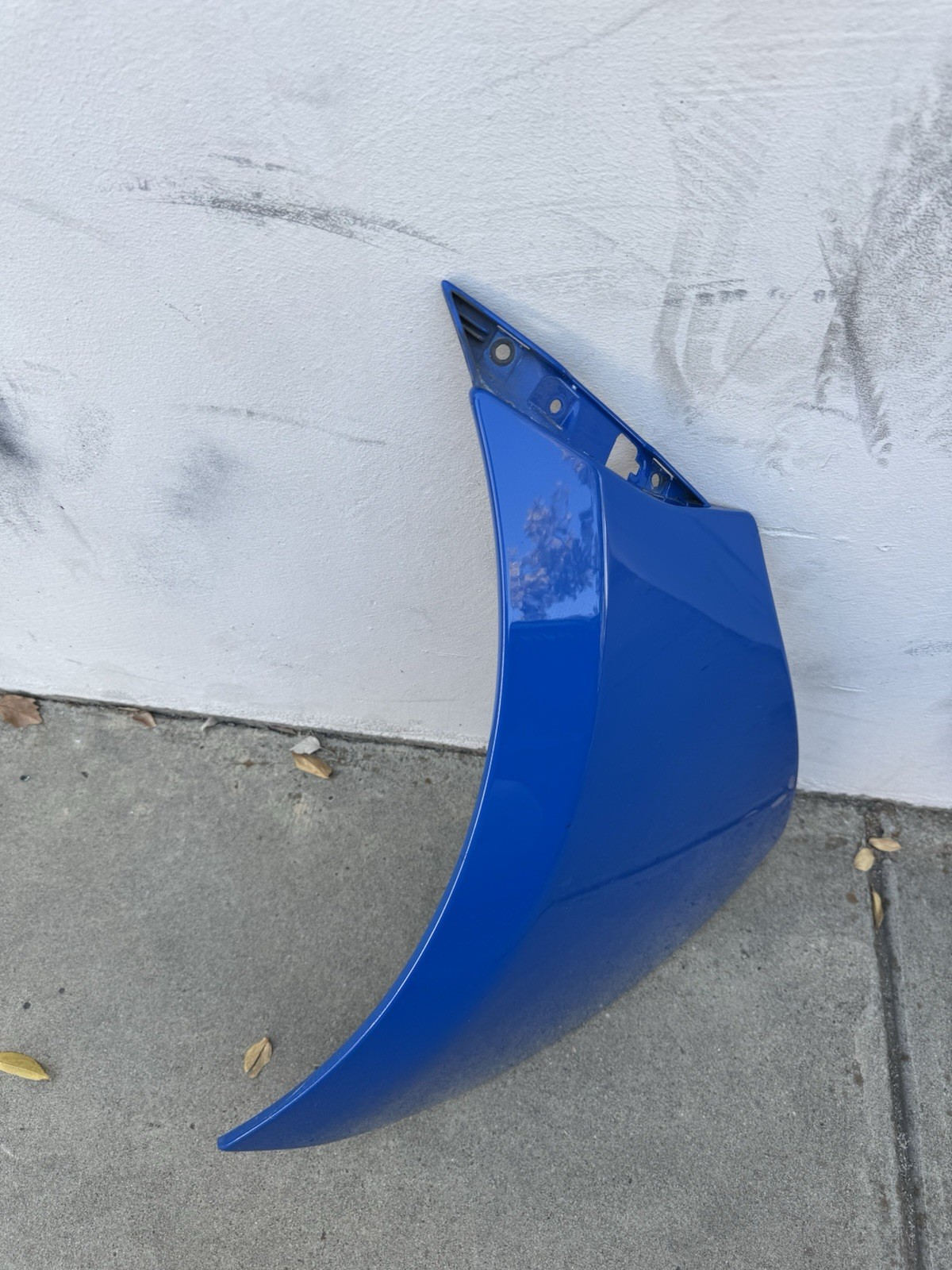 McLaren 540C 570s 570GT rear left bumper side panel cover 13A2536CP  Paris blue 