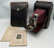 Eastman Kodak No. 4 Folding Pocket Kodak Model A Folding Camera Bausch Lomb