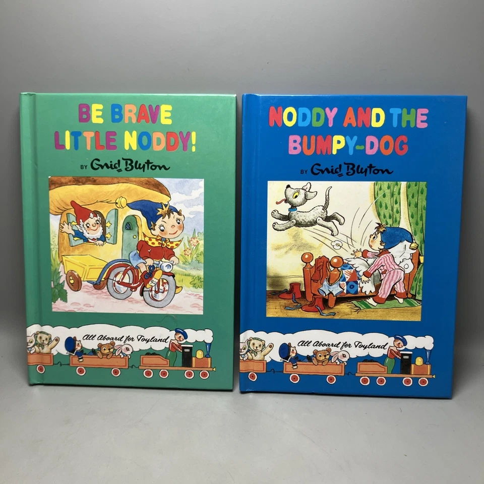 Noddy Books by Enid Blyton 10 Hardcover Book Bundle 1999 - Image 3 of 4