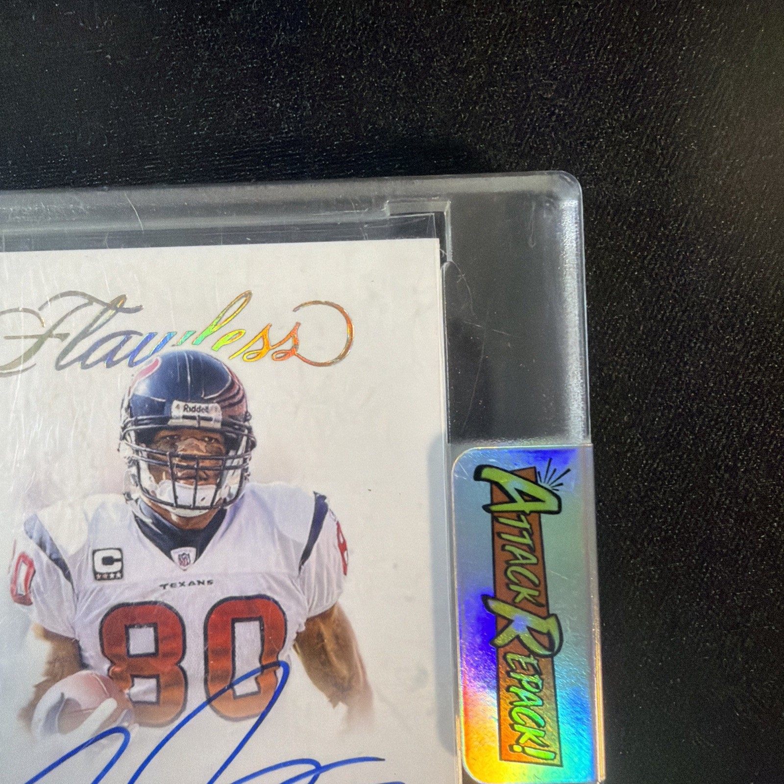 🔥🔥2025 Panini Flawless Andre Johnson 3 color Patch On-Card Auto 25/25 GOLD🔥🔥 view 5