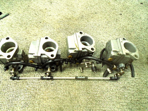 USED OEM CARBURETOR SET WME-80 Mercury 115 HP OUTBOARD 824902T19/20/21/22