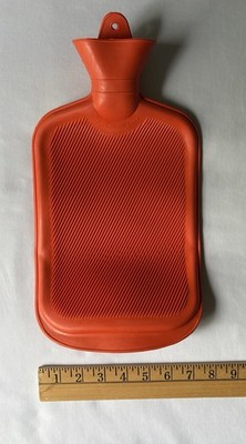 2 Quart Hot/Cold Water Bottle Bag Wide Mouth Opening W/ Stopper Flexible Ribbed