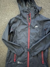 Trespass Kids Raincoat Hood Waterproof Grey Jacket, 9-10,Boys