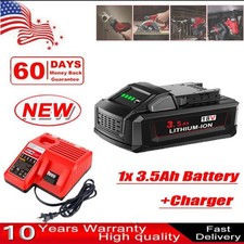 For Milwaukee 18V Battery For M18 48-11-1860 48-11-1840 Battery OR Charger