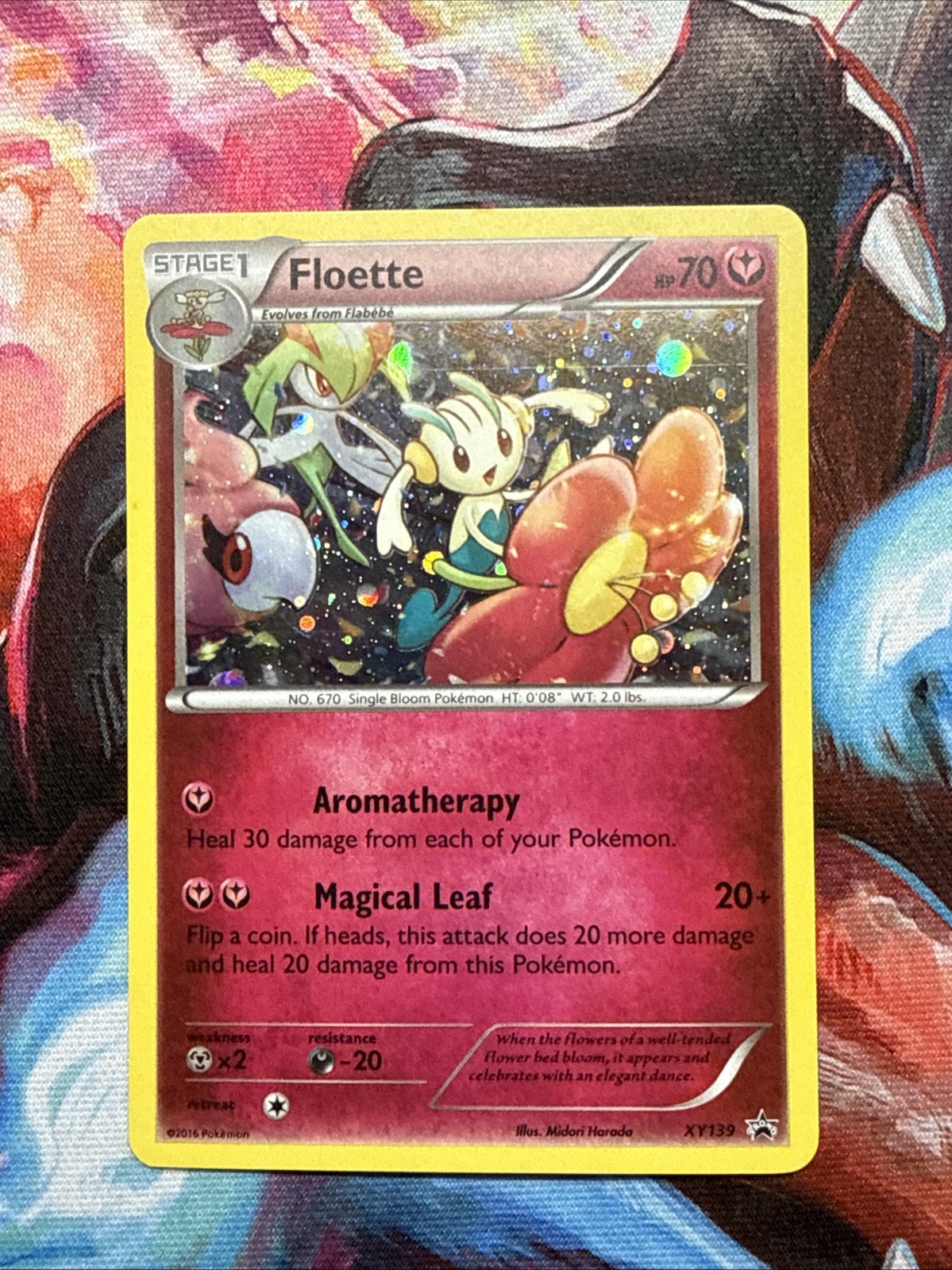 Floette #XY139 - XY - Black Star Promo - Pokemon TCG card game 2016 - NM 1109