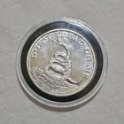Silver Shield 1 Troy Oz .999 Silver Boston Tea Party 1773 Don't Tread On Me