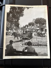 Old Disneyland 8 x 10 Photo Main Street: Copyright Walt Disney Productions