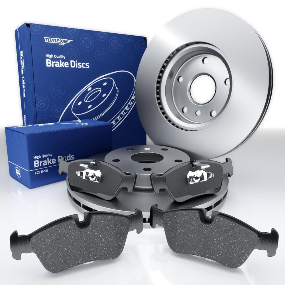 Pastiglie+dischi Freno (asse Anteriore) per BMW 3 E46 (1998-2007) - Immagine 1