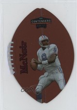 1998 Playoff Contenders Leather Footballs Red Steve McNair #96 12zm