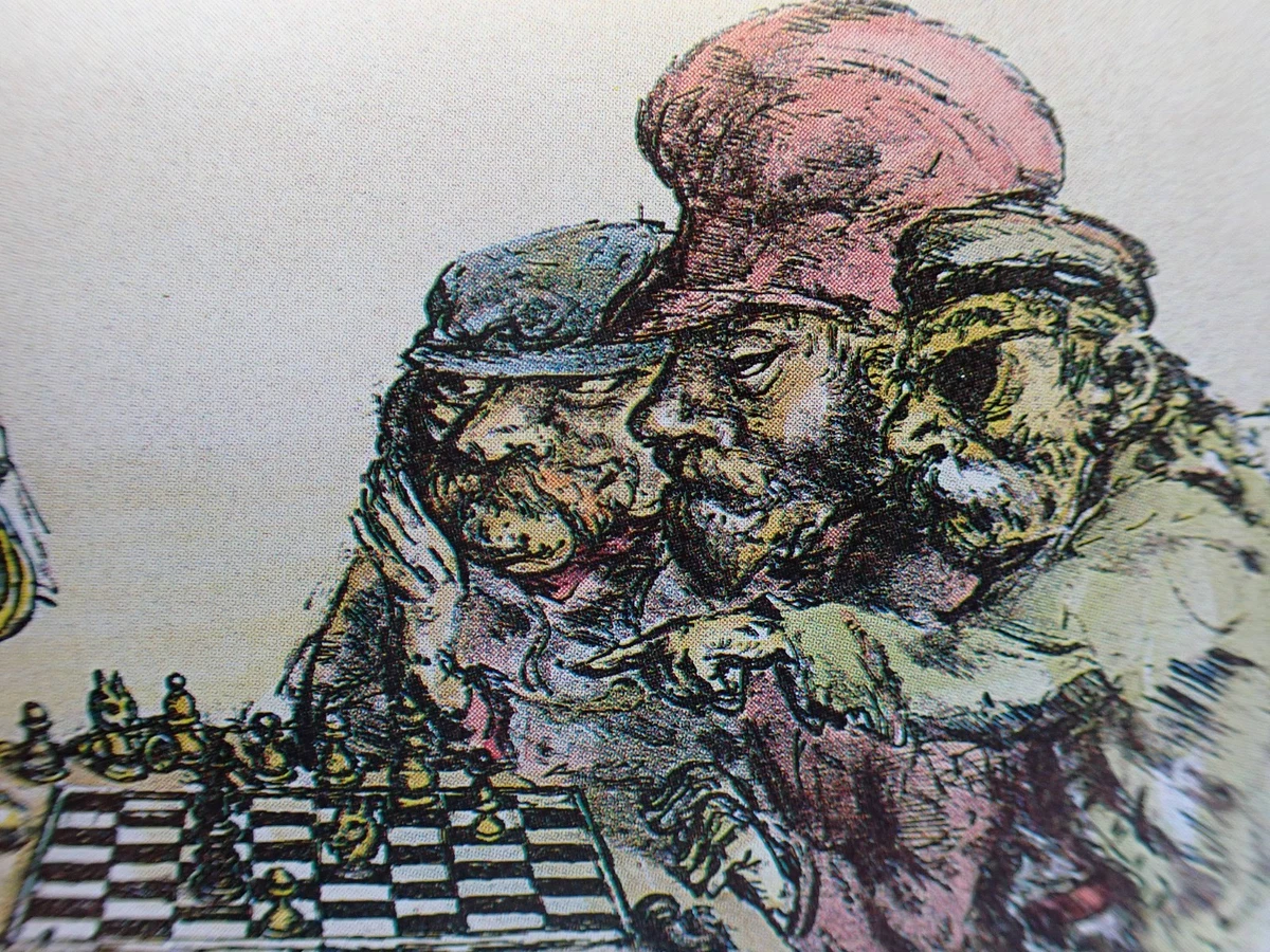 Stell-Es-Auf! "Wilhelm II., vaterlandslose Gesellen" Schach SPD A. Paul Weber
