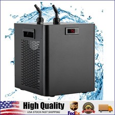 1/2 HP Aquarium Chiller, Quiet Titanium Fish Tank Cooler 132 Gal Water Chiller