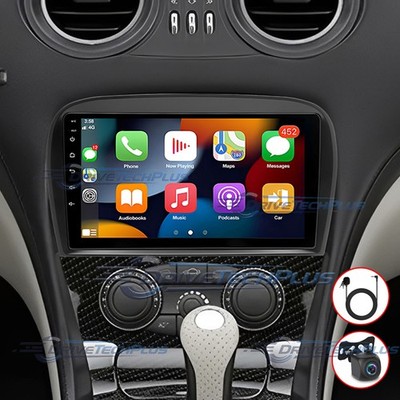 9'' Radio Estereo De Pantalla Para Mercedes-Benz SL R230 SL350 2005-2012 Coche