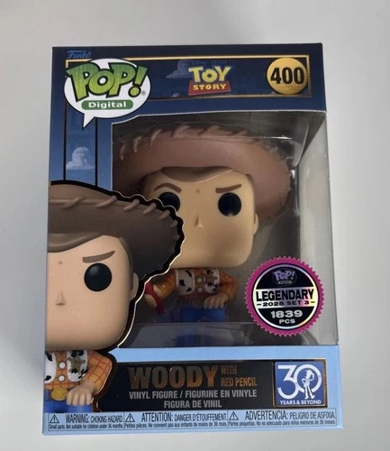WOODY With RED PENCIL Funko Pop 1/1839 Pcs TOY STORY Pixar DISNEY