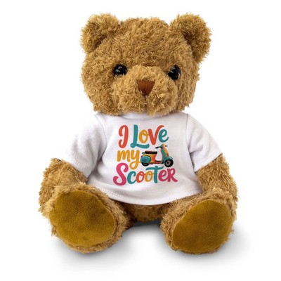 I LOVE MY SCOOTER - Teddybär - süß kuschelweich bezaubernd - Geschenk