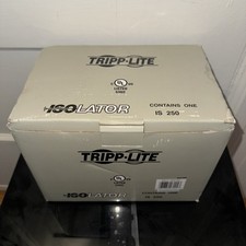 NEW Tripp Lite IS-250 250W Isolation Transformer Surge Protector 2 Outlet