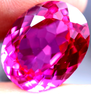 Extremely Rare & Natural 20.55 Ct SUNRISE RUBY  GGL Certified Loose Gemstone