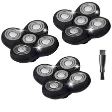Head Shaver Replacement Blades Compatible with Groomi Baldie Pro 3-Black
