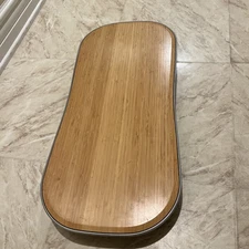 Fluidstance Level Balance Board Trainer Standing Desk Natural Wood