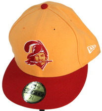 New Era 59FIFTY Tampa Bay Buccaneers Fitted Hat 7 5/8 Throwback Creamsicle NFL
