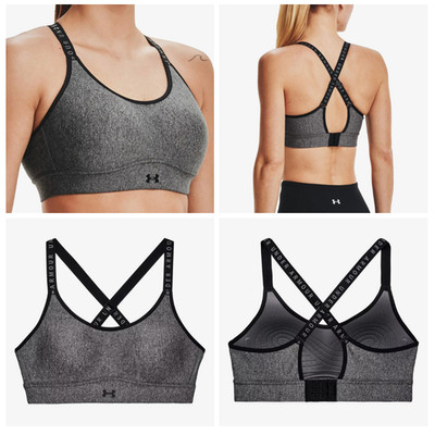 Under Armour Infinity Mid Htr Cover - 1362948 - XS - TP - ECH - Gray