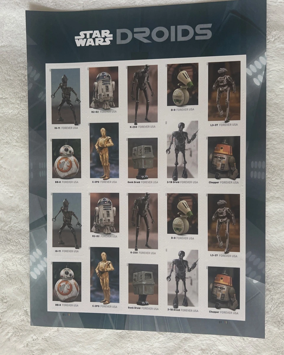 25+ Star Wars Star Wars US Stamp Sheets for sale | Updated Oct 2026
