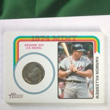 Topps 2023 Heritage Harmon Killebrew 1974 Mint Relic 74MR-HK Twins 06/15