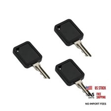 3-Pack Golf Cart Key Replacement Compatible with Golf Cart and for Club Car