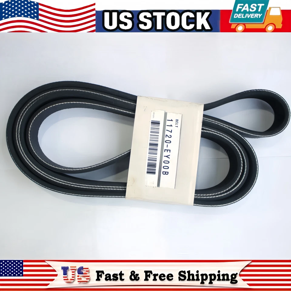 Подлинный оригинальный производитель Nissan 11720-EY00B змеевик V ремень для 2009-2020 370Z - Изображение 2 из 4