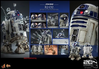 Hot Toys MMS651 1/6 Action Figure - Star Wars R2-D2 Deluxe Collector's Item
