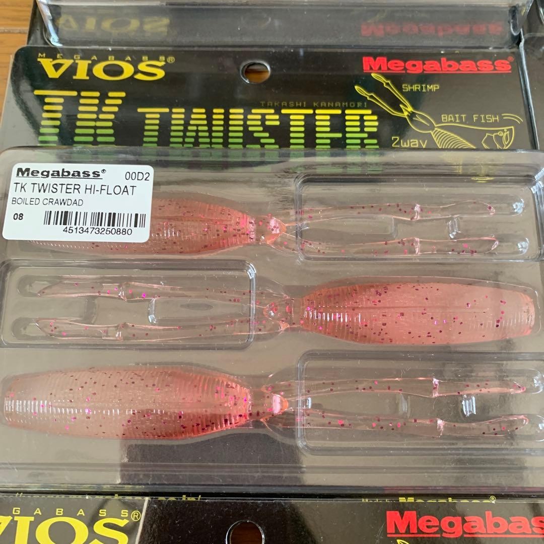 Price reduction Megabass TK Twister new un set of 8 - Image 3