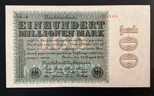 Germany 1 Million Mark Banknote 1923 – Reichsbanknote Berlin UNCIRCULATED