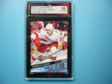 2020/21 UPPER DECK YOUNG GUNS NHL CARD #210 MORGAN GEEKIE ROOKIE RC KSA 10 UD