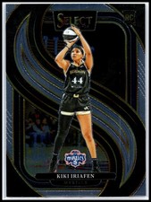2025 Panini Select WNBA #102 Kiki Iriafen Washington Mystics