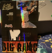 Donruss/Playoff 2005 Leather & Lumber Big Bang Chipper Jones BB-5 /5 MEM RARE!