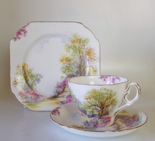 SHELLEY ENGLANDS CHARM TEA TRIO  - IMMACULATE