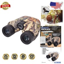Compact 10x50 Binoculars - Adult, Fogproof, Low Light Vision, Hunting, Birdwa...