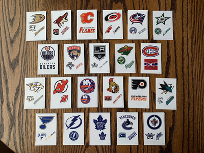 2026 NHL Logo Stickers Hockey Decals - PICK ANY TEAM - Volume