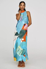 Anthropologie - Farm Rio Halter Maxi Dress 4130638280170