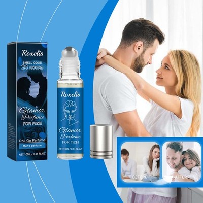 Men s Oceanic Roll On Perfume, Lavender & Patchouli Scent, Niche Cologne