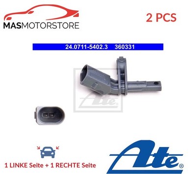 ABS SENSOR DREHZAHLFÜHLER PAAR HINTEN ATE 240711-54023 2PCS P NEU OE QUALITÄT